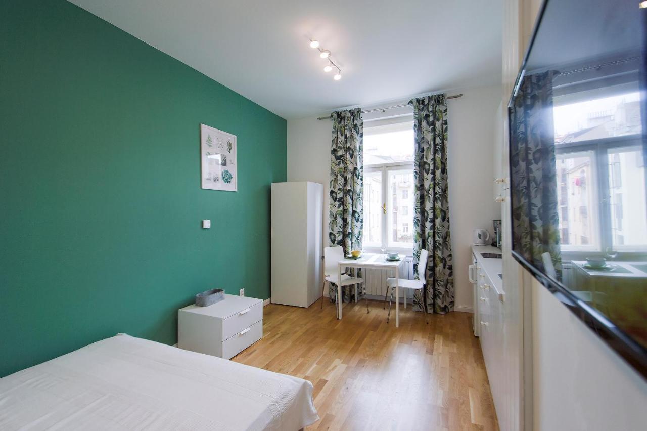Modern Apartment Spanelska Prague Luaran gambar